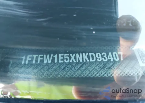 2022 Ford F150 Supercrew from USA, damaged, VIN 1FTFW1E5XNKD93407